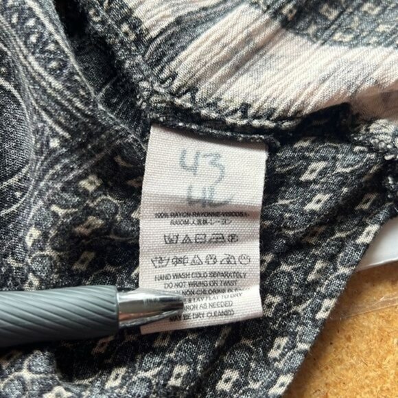 Free People Boho Open Front Printed Kimono Cardigan Lightweight Womens Sz XS/S - Picture 6 of 12